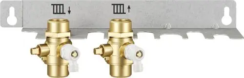 Bosch-Zubehoer-fuer-Wohnungsstationen-Montageplatte-Heizkreismodul-inkl--3-KH-7735600612 gallery number 1